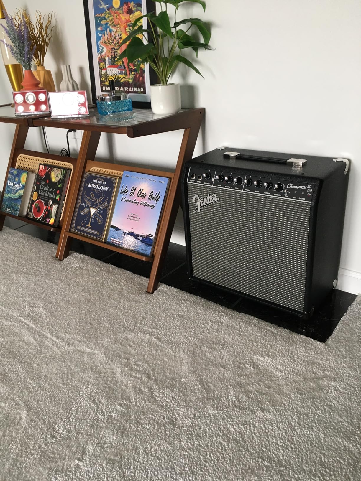 Champion II 50 Electric Guitar Amplifier, 50-Watt 2-Channel Combo Amp with 12