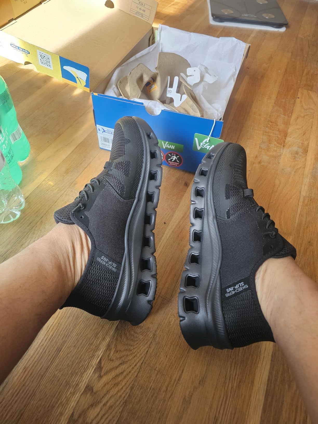 Skechers Womens Summits-Sweet Glow | Work, Slip-ins, Glide Step, Slip Resistant, Water Repellent, Air-Cooled Memory Foam customer photo 2