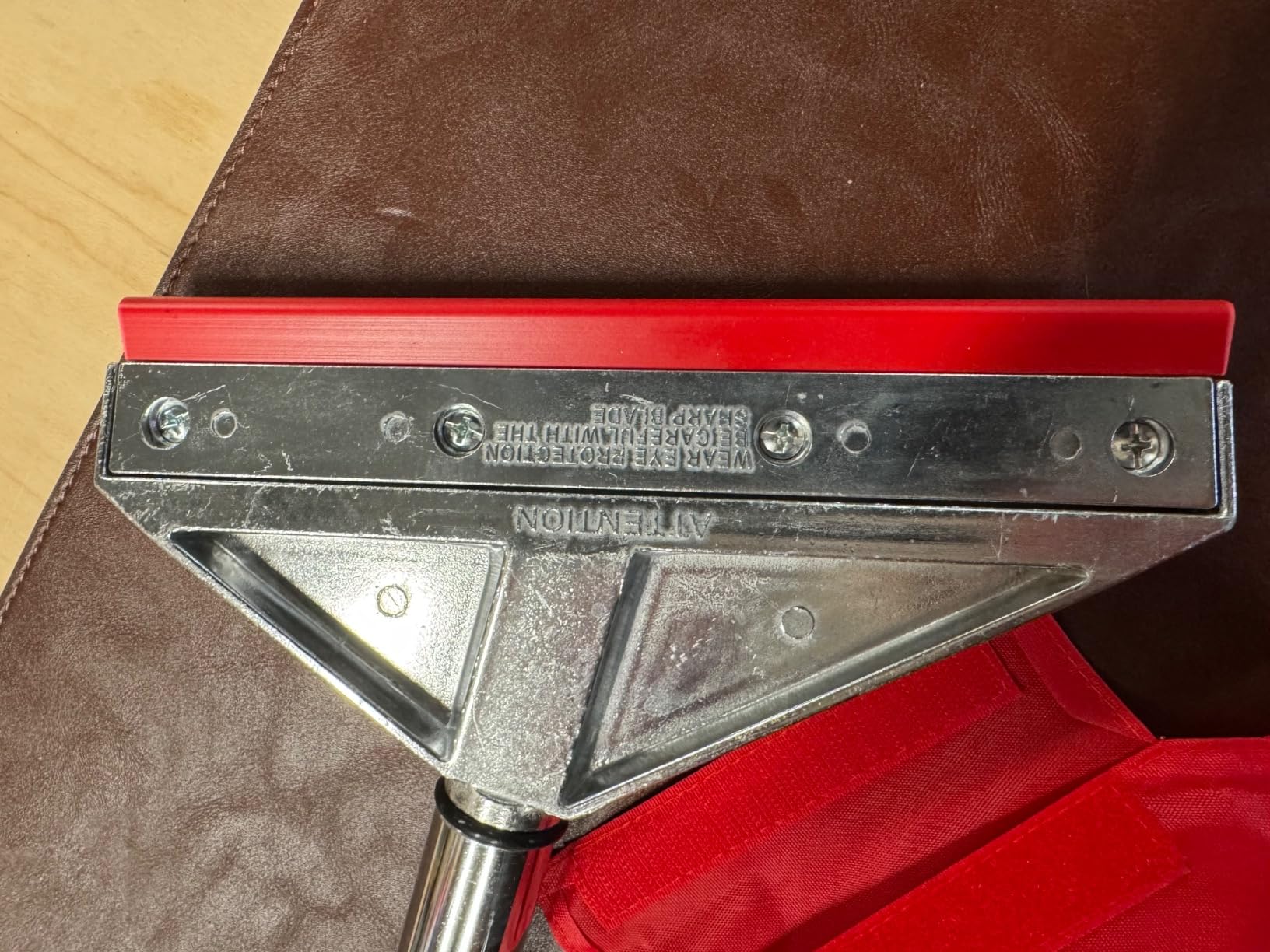 Razor Blade Scraper Tool with 8 Inch Aluminum Blade - Floor Scraper Tool with 3