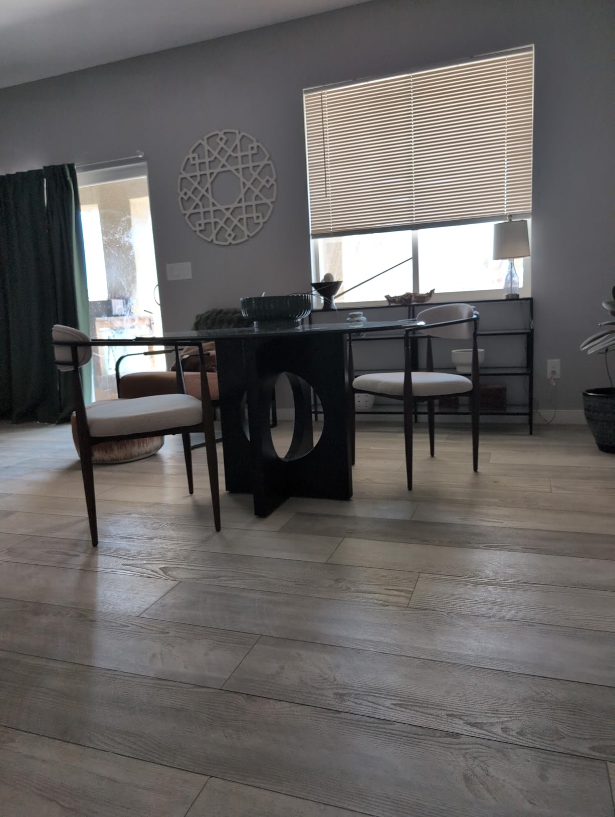 FUSHIAIPTC Heavy Duty Dining Table Base, 30 Inch Metal Leg, Modern Reinforced Steel Office Base, Glass, Wood and Marble Table Tops are All Adaptable customer photo 2