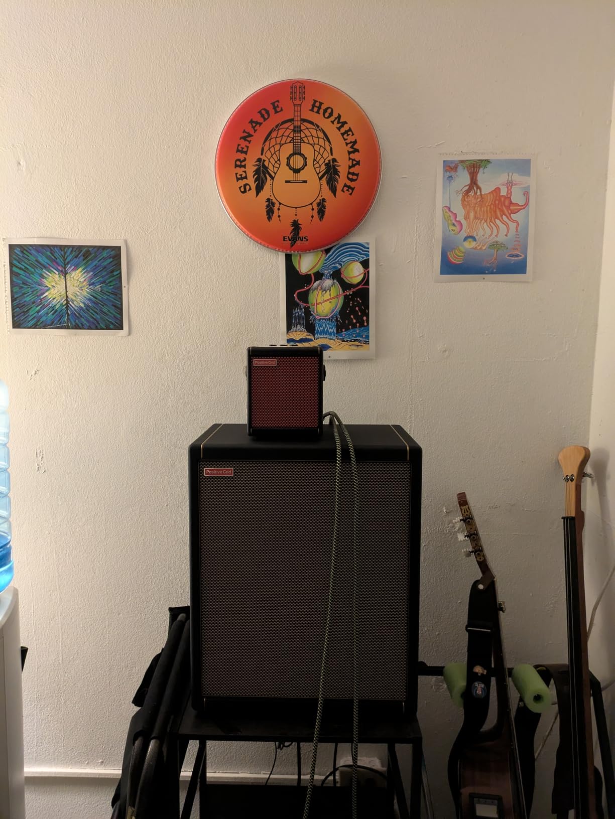 Positive Grid Spark CAB Powered Guitar Amp Speaker Cabinet for Spark Series Amps, Multiple Instruments, Modelers, and More - Pearl customer photo 2