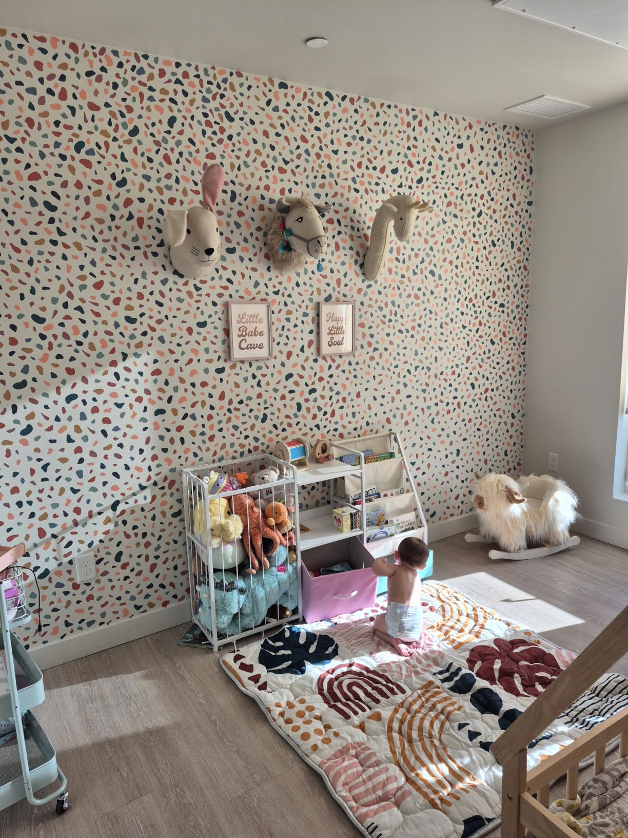 AOWDIAO 58 Pcs Ocean Animals Wall Decals - Peel and Stick Under the Sea Kids' Room & Nursery Decor customer photo 2