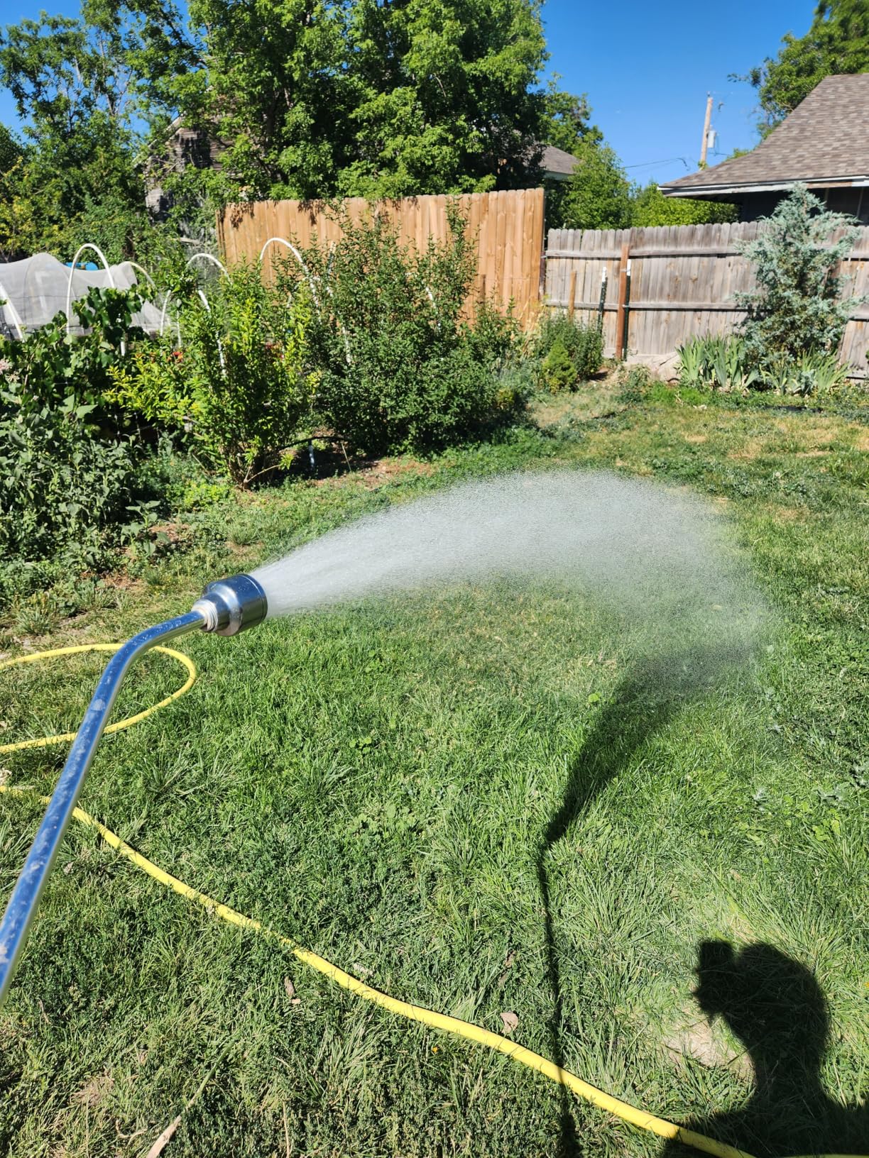 VEVOR 1HP Shallow Well Pump Portable, 1380 GPH Garden Jet Pump with Automatic Controller, 145 ft Head Stainless Steel Sprinkler Booster Pumps, for Garden Lawn Irrigation System, Water Transfer customer photo 2