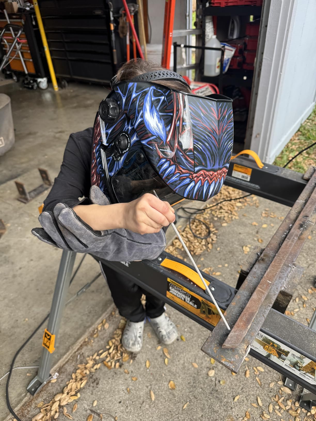 ARCCAPTAIN Welding Hood, 180° Panoramic View Auto Darkening Welding Helmet | 3.94