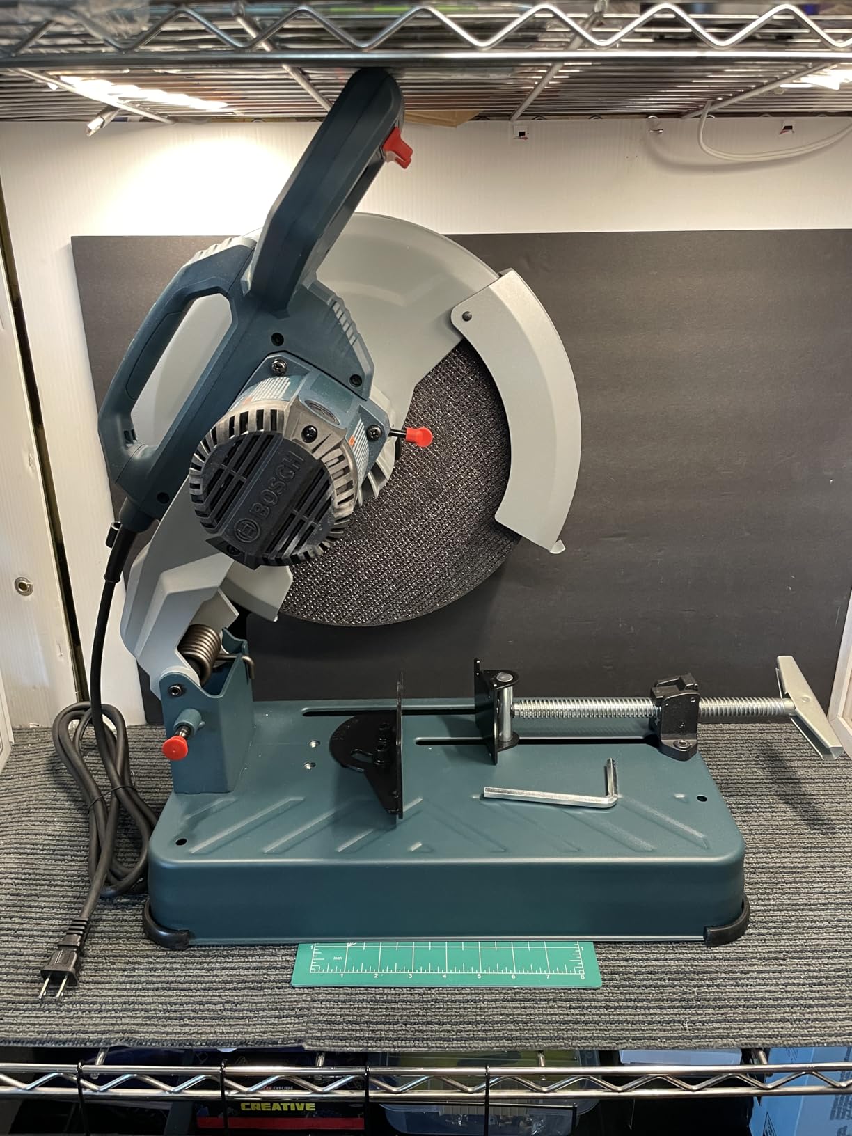 BOSCH GCO15-14 14 In. Abrasive Cut-Off Machine: Powerful 15 Amp Motor, Large Cutting Capacity, and Adjustable Fence for Quick and Accurate Cuts customer photo 1
