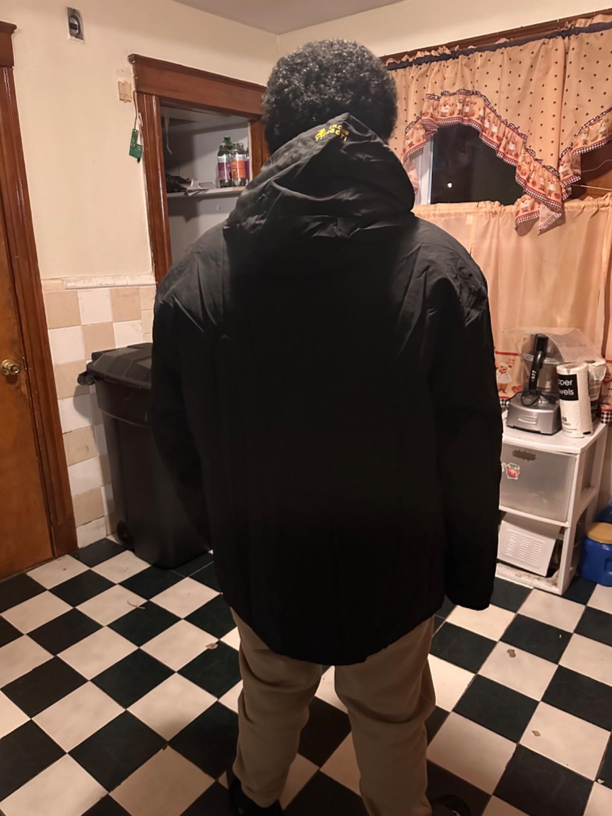 YYCABGTI Men's Warm Winter Coats Waterproof Ski Jacket Windproof Snow Coat Mountain Windbreaker Hooded Raincoat customer photo 1