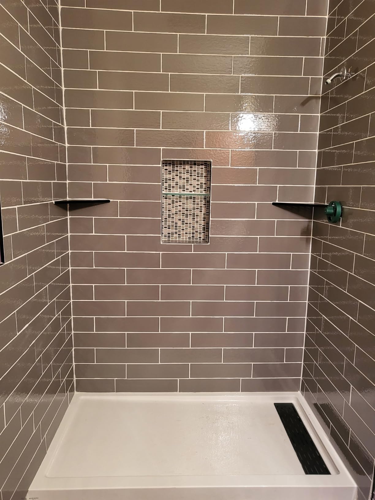 MORVANO 32 x 60 Shower Pan with Left Drain Removable Stainless Cover | Non-slip Surface, Integrated 3-Side Flange, cUPC Certified, Drain included customer photo 2