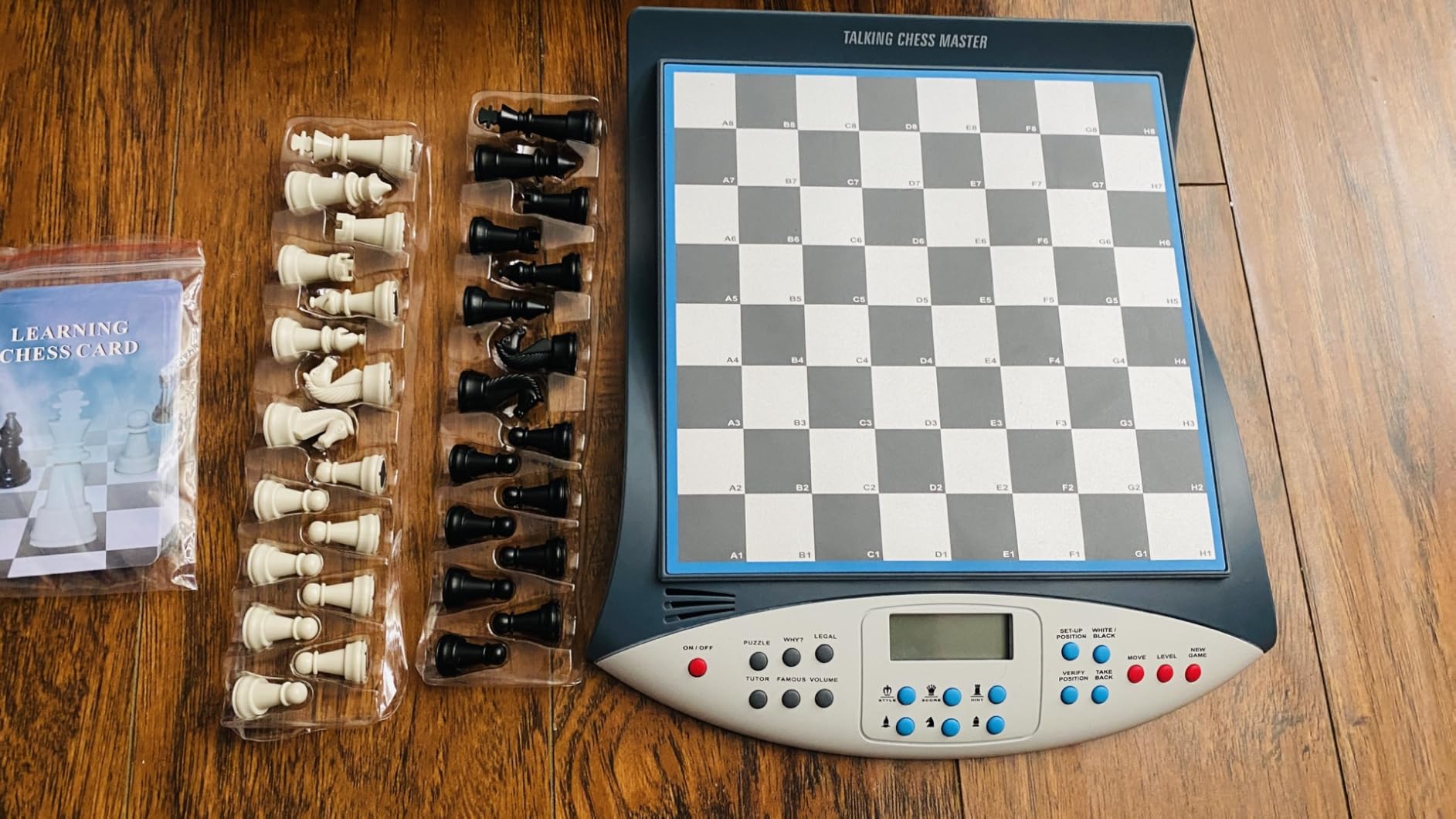 Talking Chess Master Electronic Chess Set - Electronic Chess Board with Voice Teaching System - Kids Learning Trainer - 32 Levels 2000 ELO Computer Chess Game with Sensor Chess Board Magnetic Pieces customer photo 2