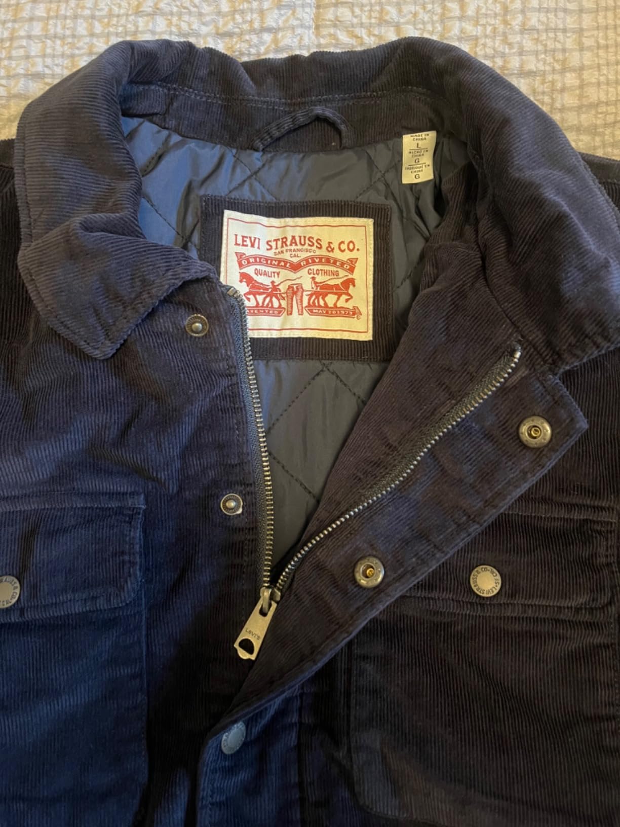Men's Corduroy Shirt Jacket customer photo 1