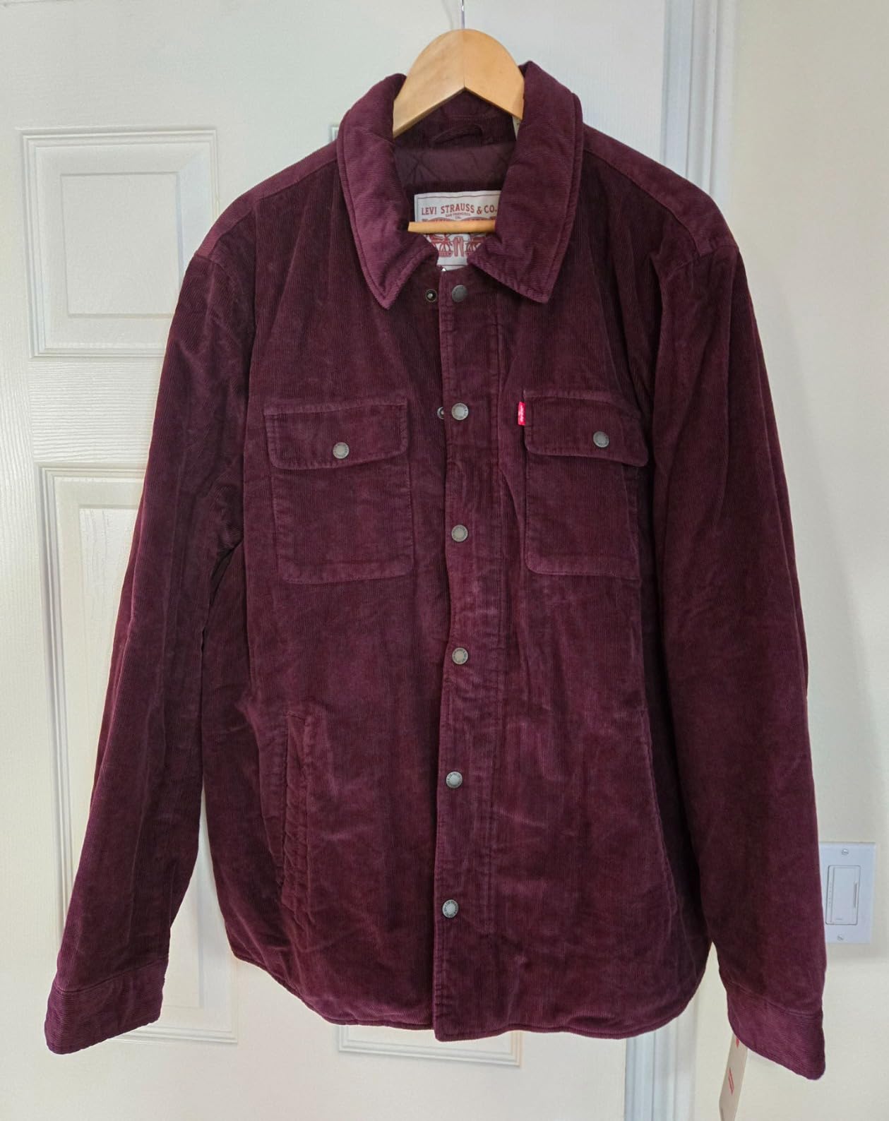 Men's Corduroy Shirt Jacket customer photo 2