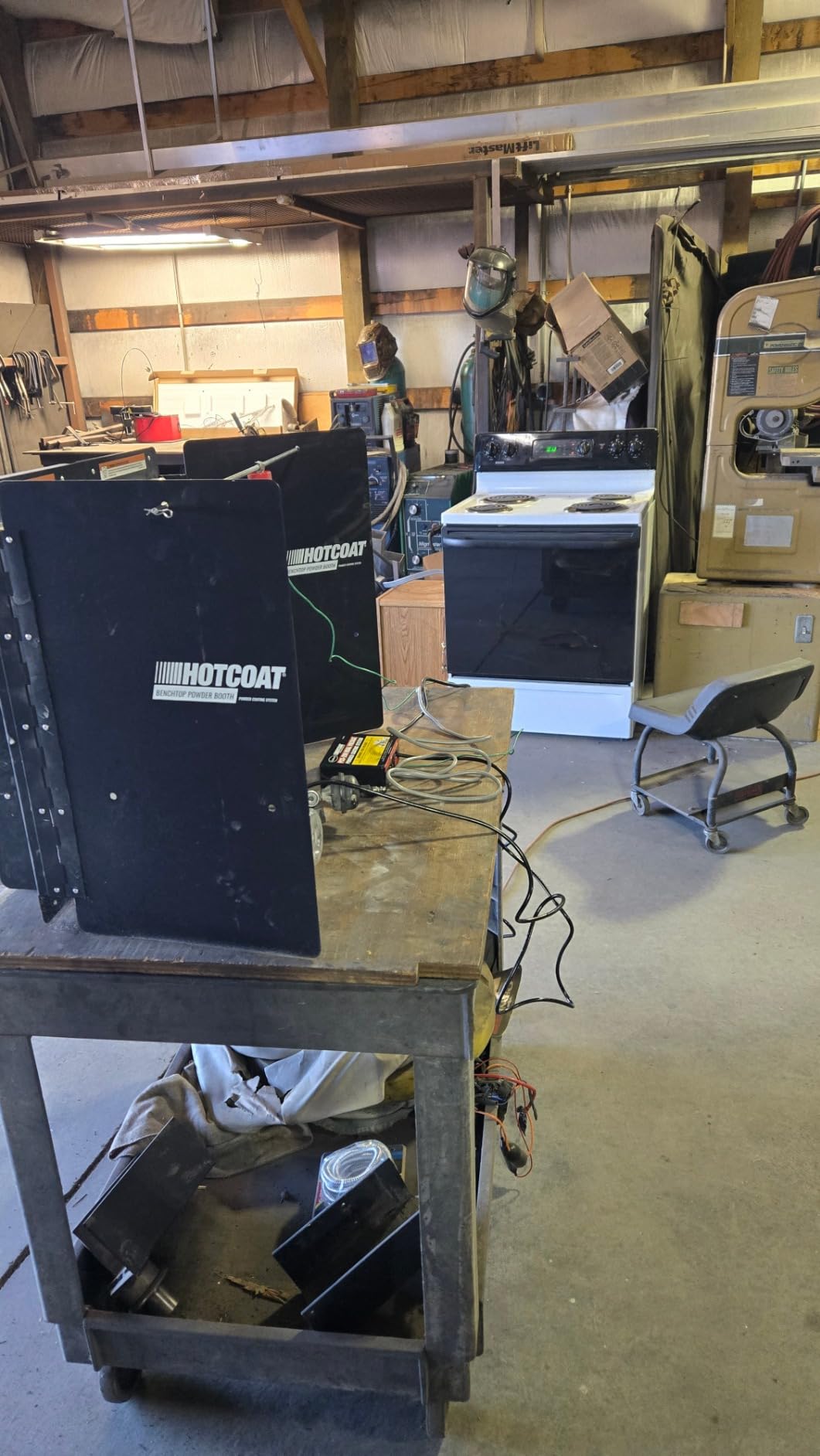 Eastwood HotCoat PCS-250 Powder Coating Gun and Benchtop Booth Powdercoating Kit customer photo 1