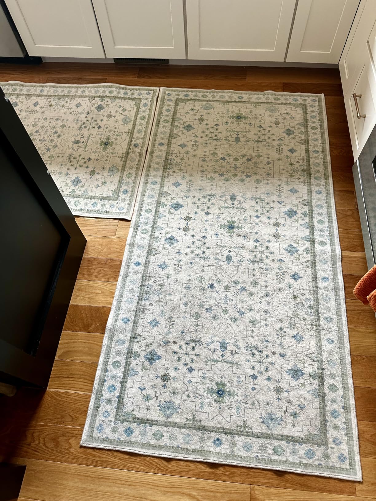 Dark Washable Long Runners for Hallways, 2'6