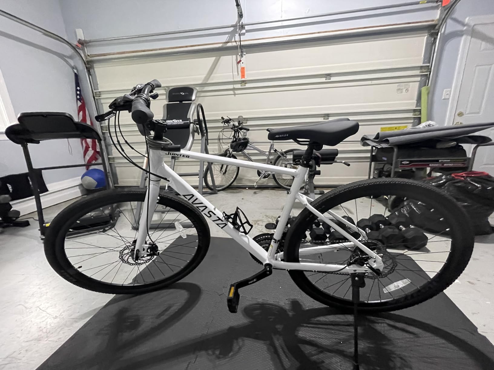 AVASTA Jupiter 700C Road Step-Over Hybrid Cycling Bike, Aluminum Frame, 21-Speed, Dual Disc Brakes customer photo 2