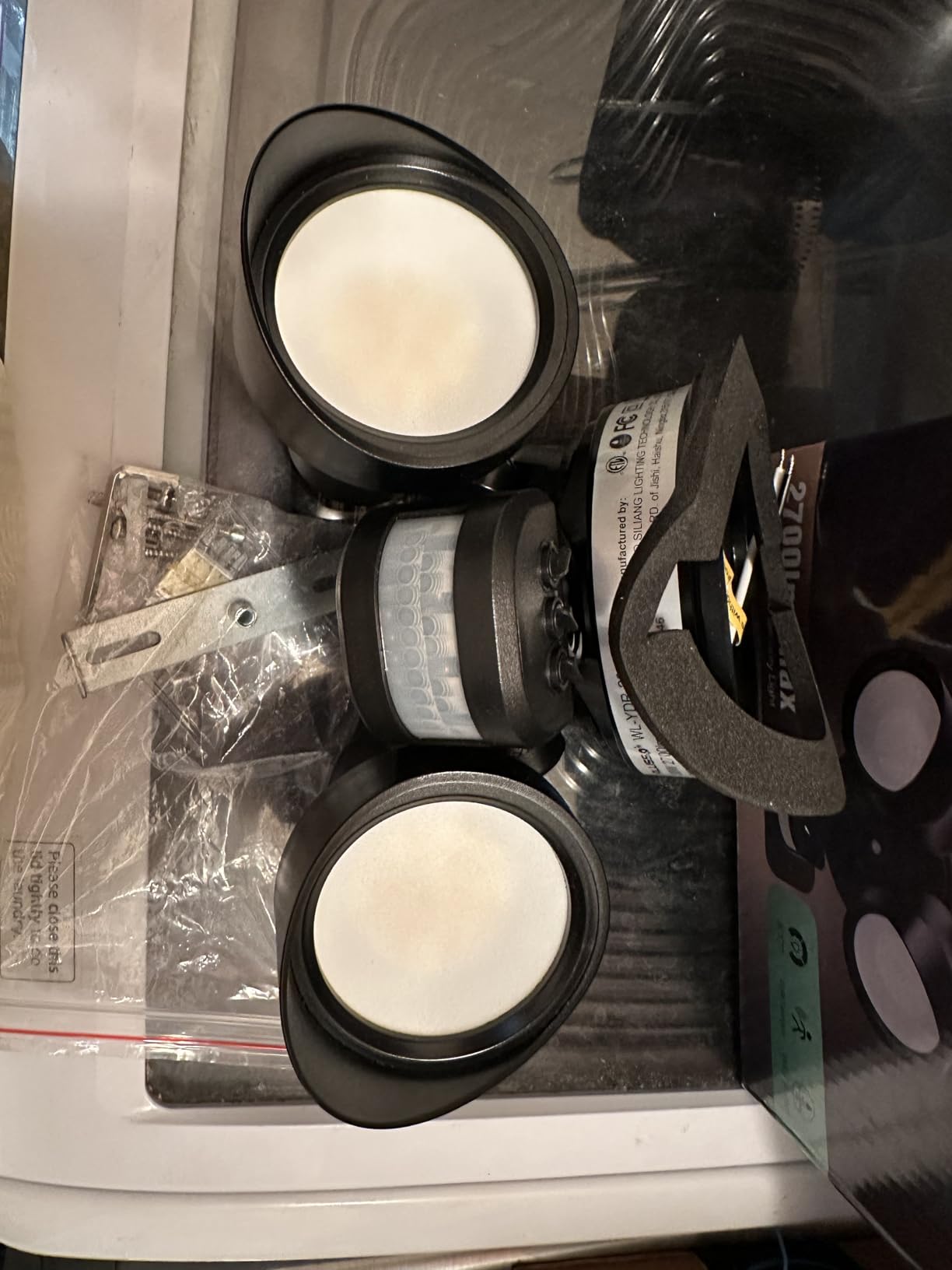 ALUSSO Motion Sensor Outdoor Lights, 30W 3500LM Flood Lights Outdoor 120V, 3 Modes (Dusk to Dawn/Auto/On Time), 3CCT 3000K/4000K/6500K Waterproof Hardwired Security Light ETL Listed for Porch, 1PC customer photo 2