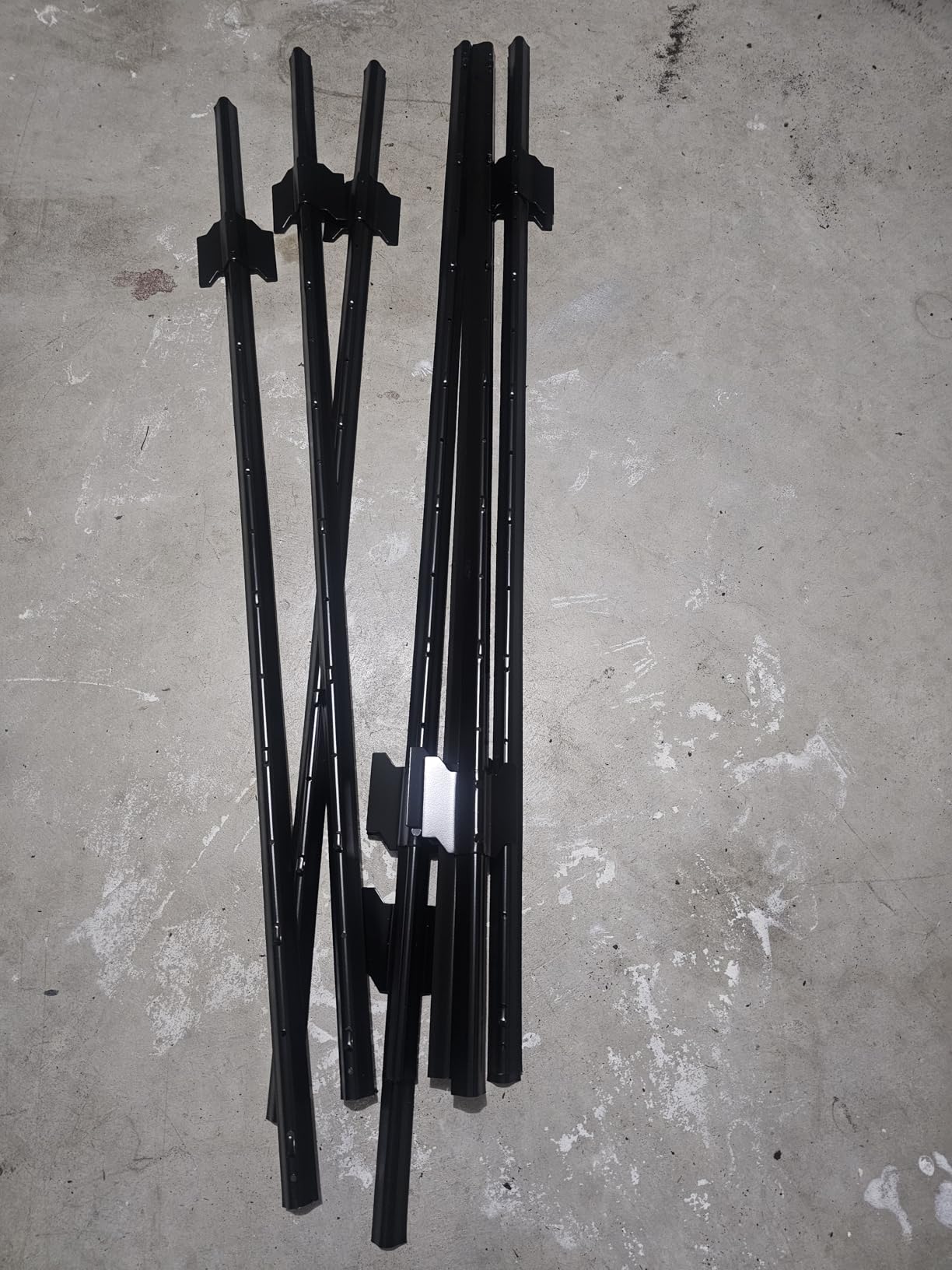 Metal Garden Fence Posts - Heavy Duty U-Post for Wire Fencing, 4 FT Black | 20 Pack No-Dig Fence Stakes for Temporary Fencing, Corner Anchor Posts, Rustproof Powder-Coated Steel for Farm, Yard & Garden customer photo 2