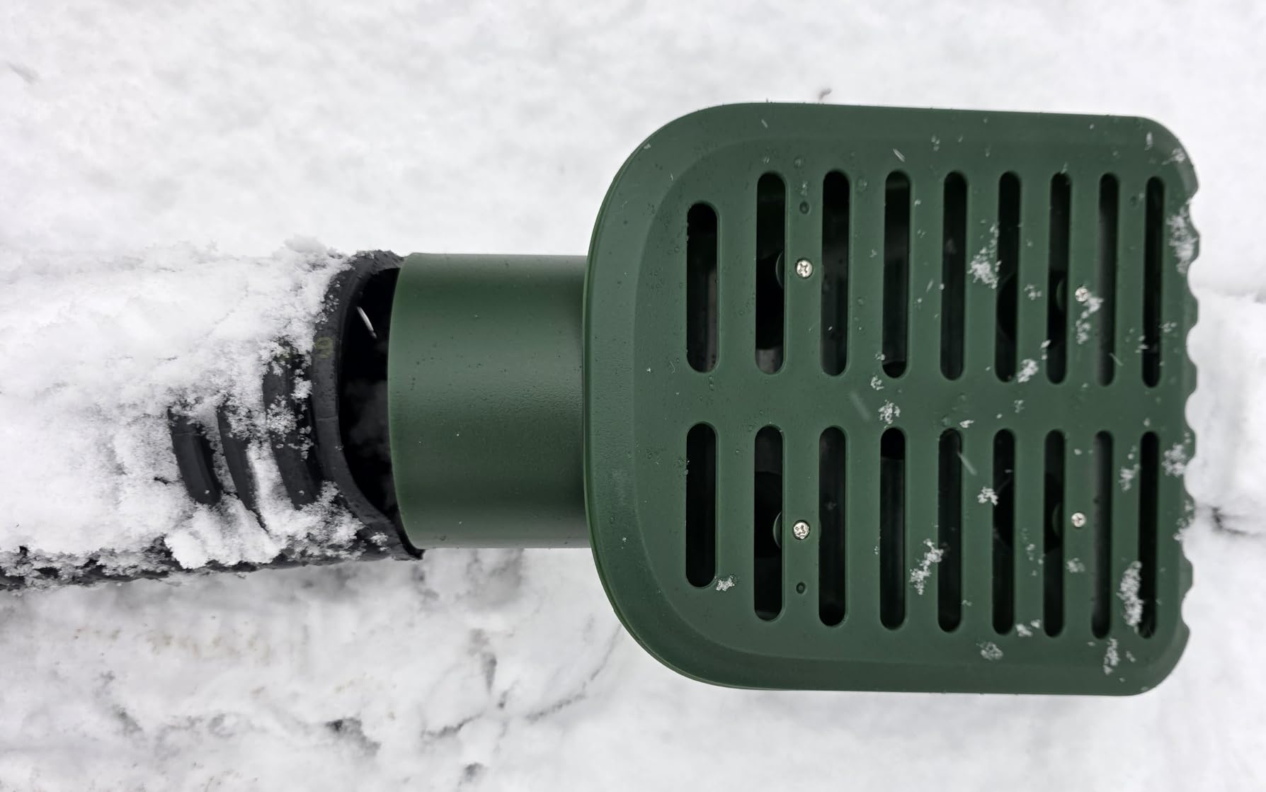 4in. Grate Yard Drain, Yard Drain Emitter for Sump Pump Discharge & Downspout Extensions, 10