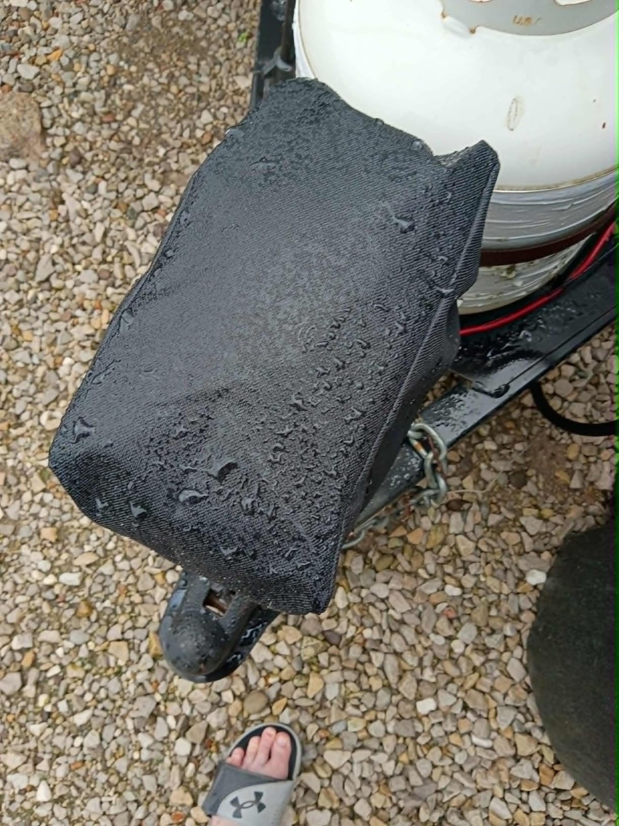 VEVOR Electric Trailer Jack, 5000 lbs, Heavy Duty RV Electric Power Tongue Jack with LED Light customer photo 1