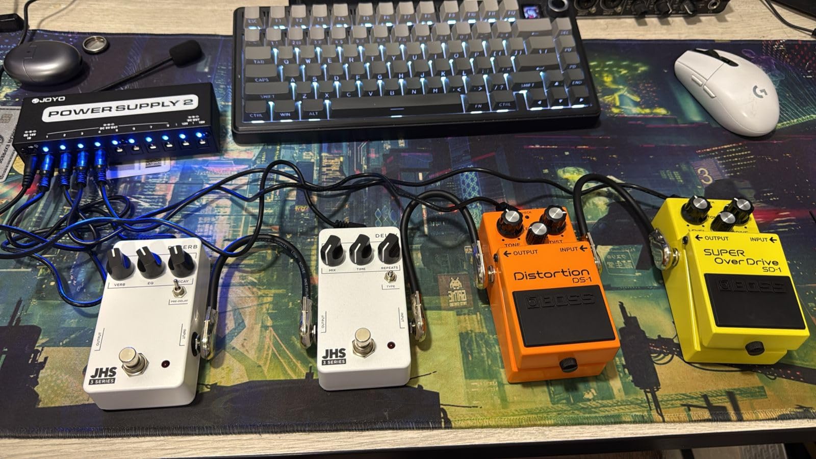 JHS Pedals 3Series Rotary Chorus Pedal customer photo 2