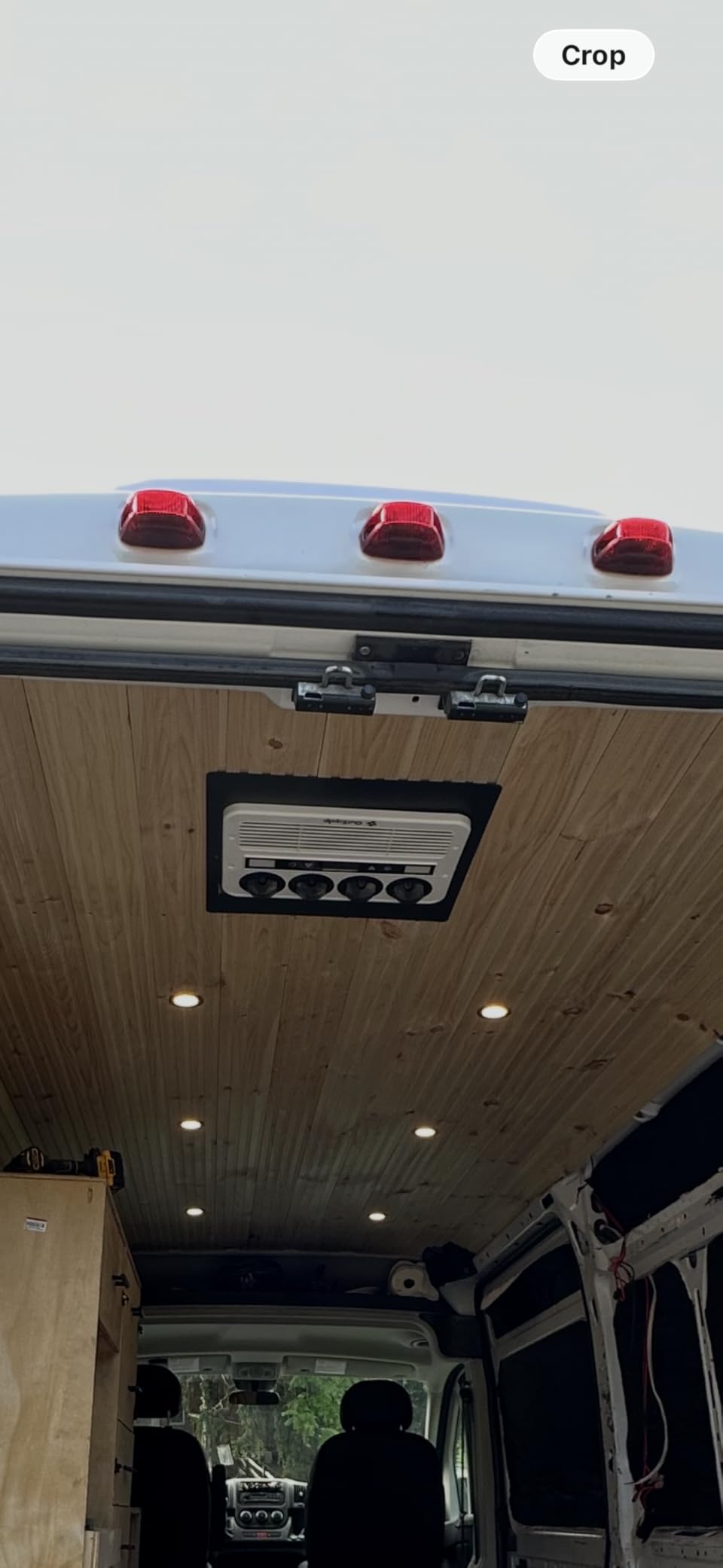 RV Air Conditioner, 12V 10000 BTU Rooftop Air Conditioner for RVs, Trucks, Vans, Campers, Tractor, Low Profile Quiet AC Unit, Battery Powered (w/heater) customer photo 2