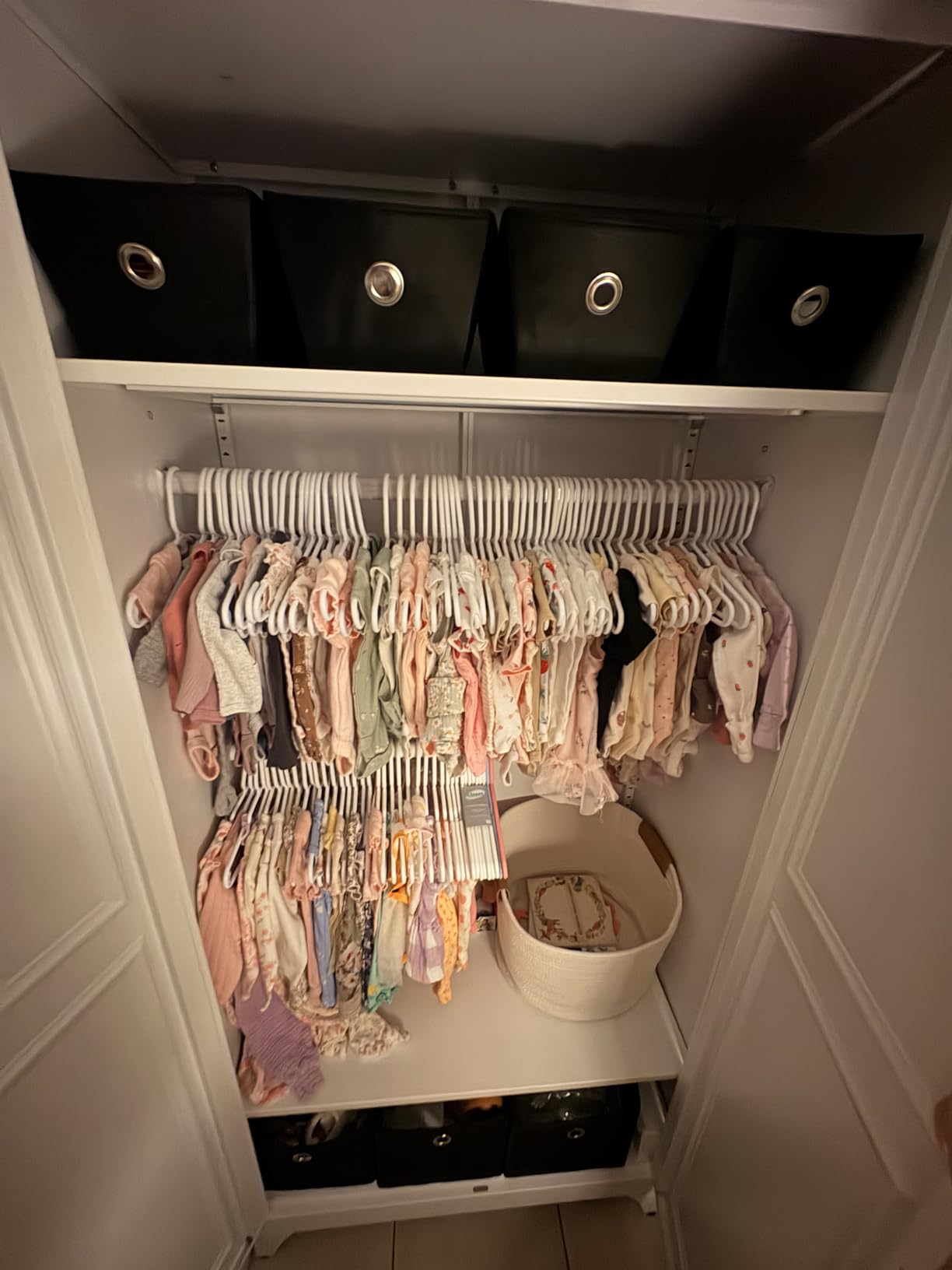 Polup Metal Armoire Wardrobe Closet with Doors and Shelves, 71