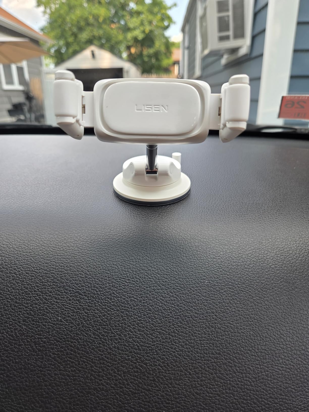 LISEN for Magsafe Car Mount, Magnetic Phone Holders for Your Car Vacuum, Phone Mount for Car Accessories for Women Men Jeep BMW, Suction Phone Holder Gifts Kits, for iPhone 17 Pro Max 16 15 14 13 12 customer photo 1