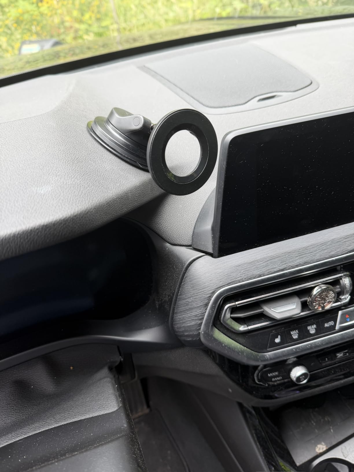 LISEN for Magsafe Car Mount, Magnetic Phone Holders for Your Car Vacuum, Phone Mount for Car Accessories for Women Men Jeep BMW, Suction Phone Holder Gifts Kits, for iPhone 17 Pro Max 16 15 14 13 12 customer photo 2