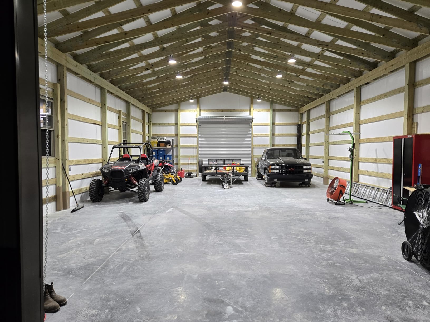UFO LED High Bay Light, 10 Pack, 150W, 5000K, 22500LM | High Bay LED Shop Lights with 5' Cable (Eqv.600w Mh/Hps/Hid) for Garage Factory Workshop Warehouse Barn customer photo 2