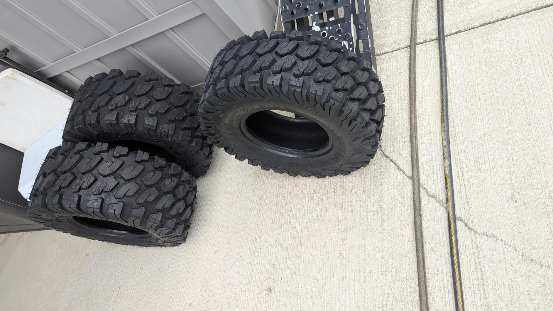 RUNIX ATV UTV Radial Tires, RUNIX TerraVance, 27X9R14 Front, 27X11R14 Rear, Set of 4, SXS, Side by Side, Radial Tire, All Terrain, 6PR, Tubeless, 27X9-14, 27X11-14 customer photo 1