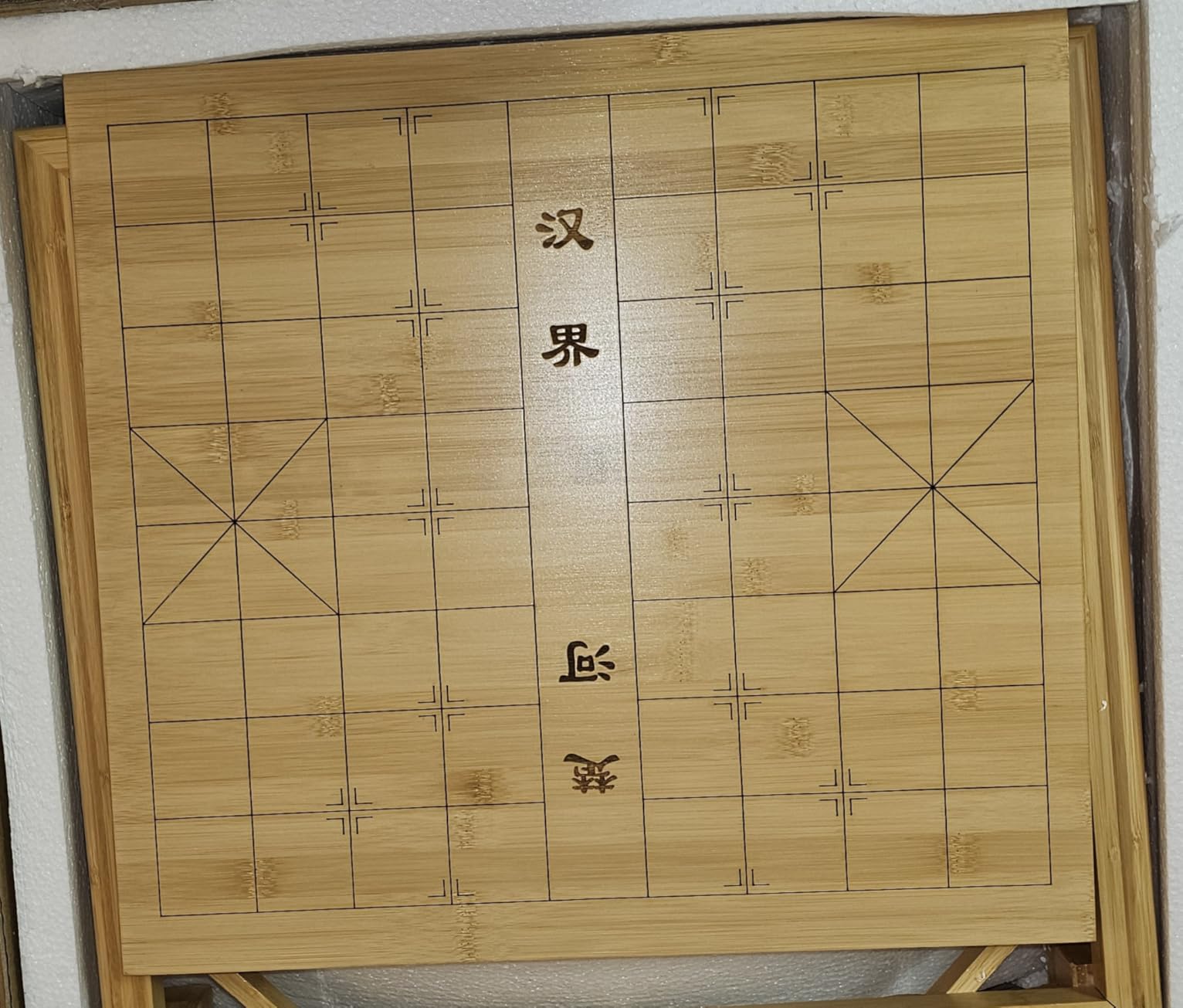 VPH Contemporary Go Set - Framed Bamboo Reversible Board (0.8'') with New Yunzi Single-Convex Stones & Spruce Wood Containers customer photo 1