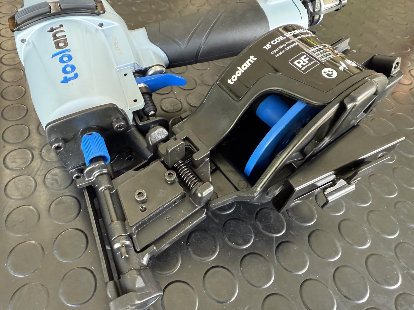 toolant Pneumatic Roofing Coil Nailer for 3/4