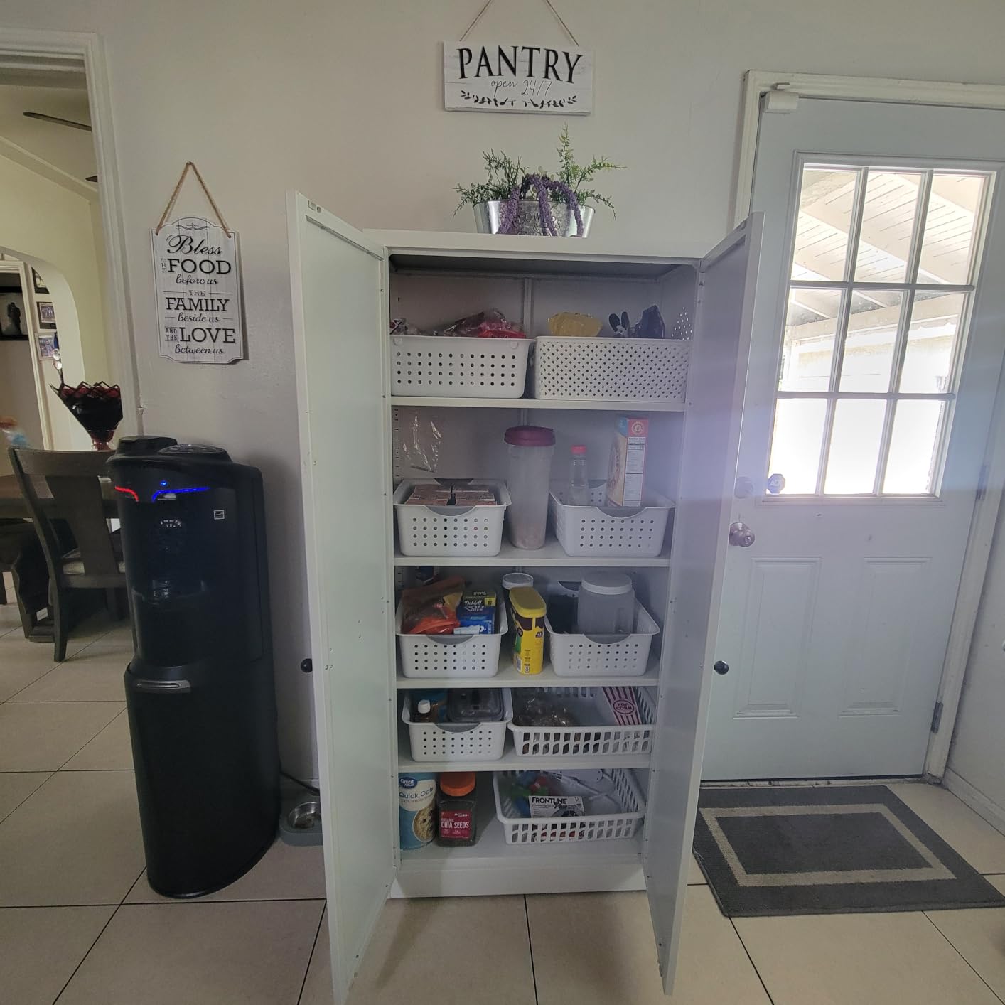 AQY Kitchen Pantry Cabinet, 61