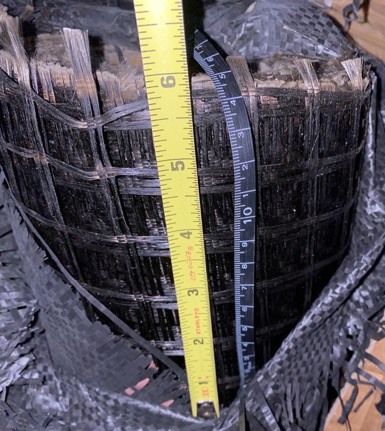 4ft x 98ft Bi-Directional Fiberglass Geogrid for Retaining Wall with 50kN tensile Strength. Ideal for Driveway, Slope Reinforcement, Landscaping, terraces, and Parking Lots. customer photo 2