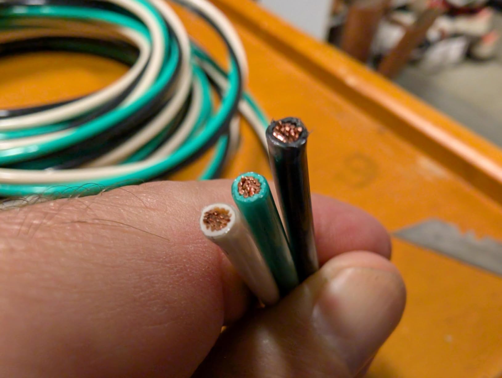 FIRMERST 12 AWG THHN/THWN Copper Wire, 3-Color, Pre-Twisted, 100 FT | UL Listed customer photo 2