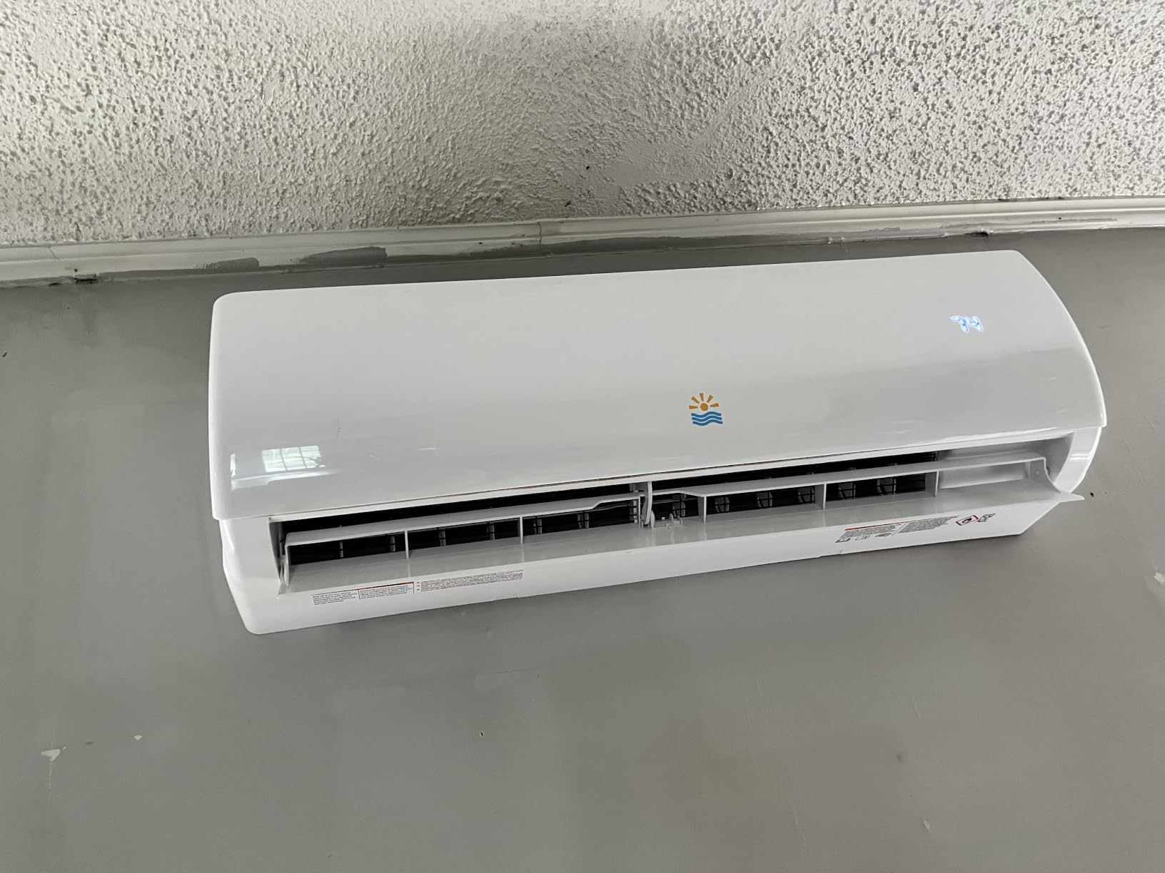 Mini Split AC/Heating System - 18000 BTU Mini Split AC Unit Inverter Heating and Cooling, 19 SEER2 230V Energy Efficient Ductless Air Conditioner Up to 1250sq.ft, Pre-charged System, Installation Kit customer photo 2