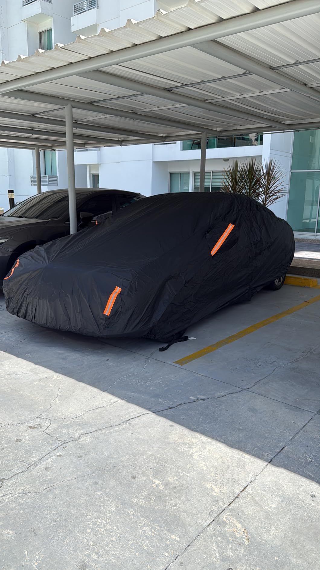 NEVERLAND SUV Car Cover Waterproof All Weather Outdoor Full Car Cover for Automobiles Snow Rain Sun UV Dust Protection Scratch Universal Fit SUV Up to 190