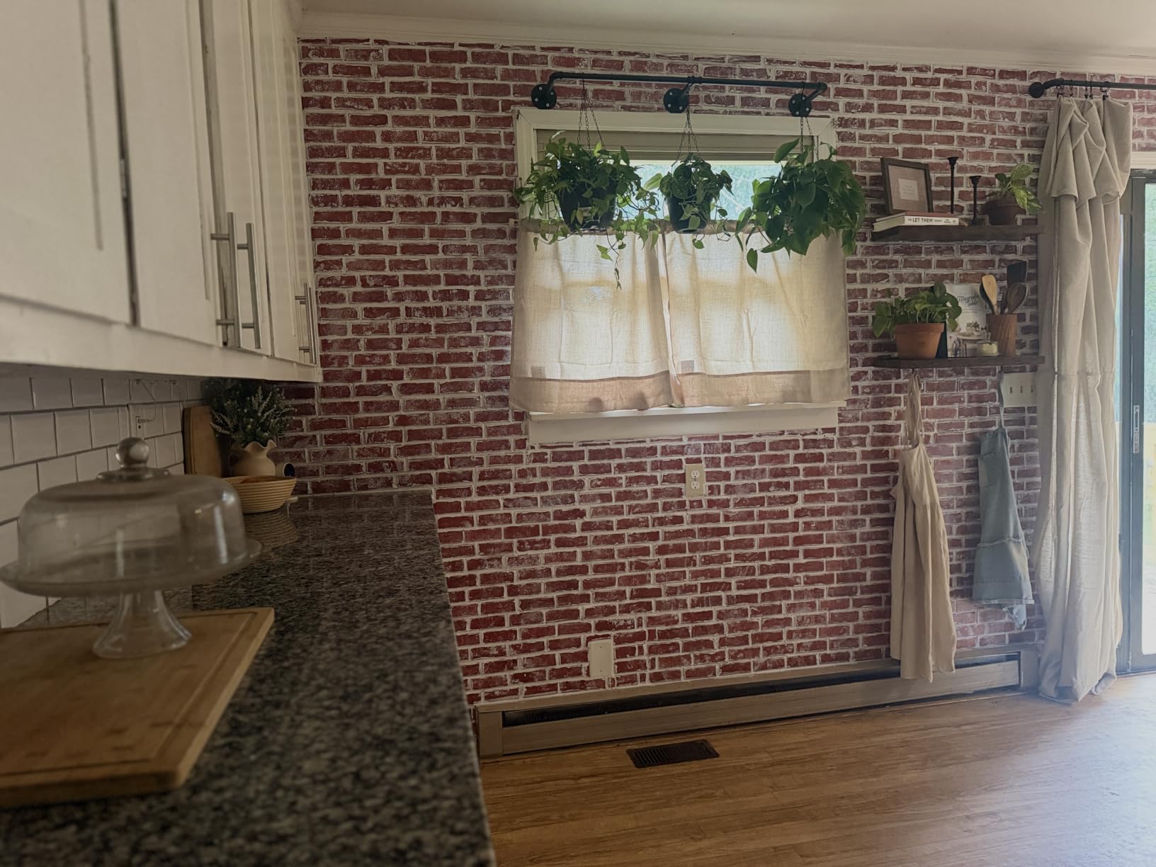 3D Faux Brick Wall Panels Peel and Stick, 10 Pcs of 12