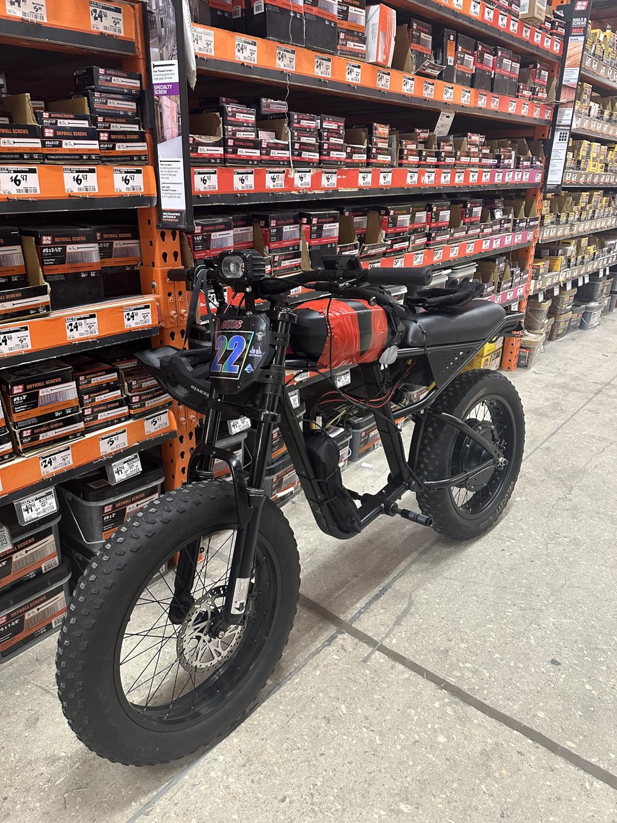 20-Inch Electric Bike Rear Hub Motor Kit, 48V 2000W Electric Bike Conversion Kit, Fat Tire Hub Motor Conversion Kit with LCD Display customer photo 2