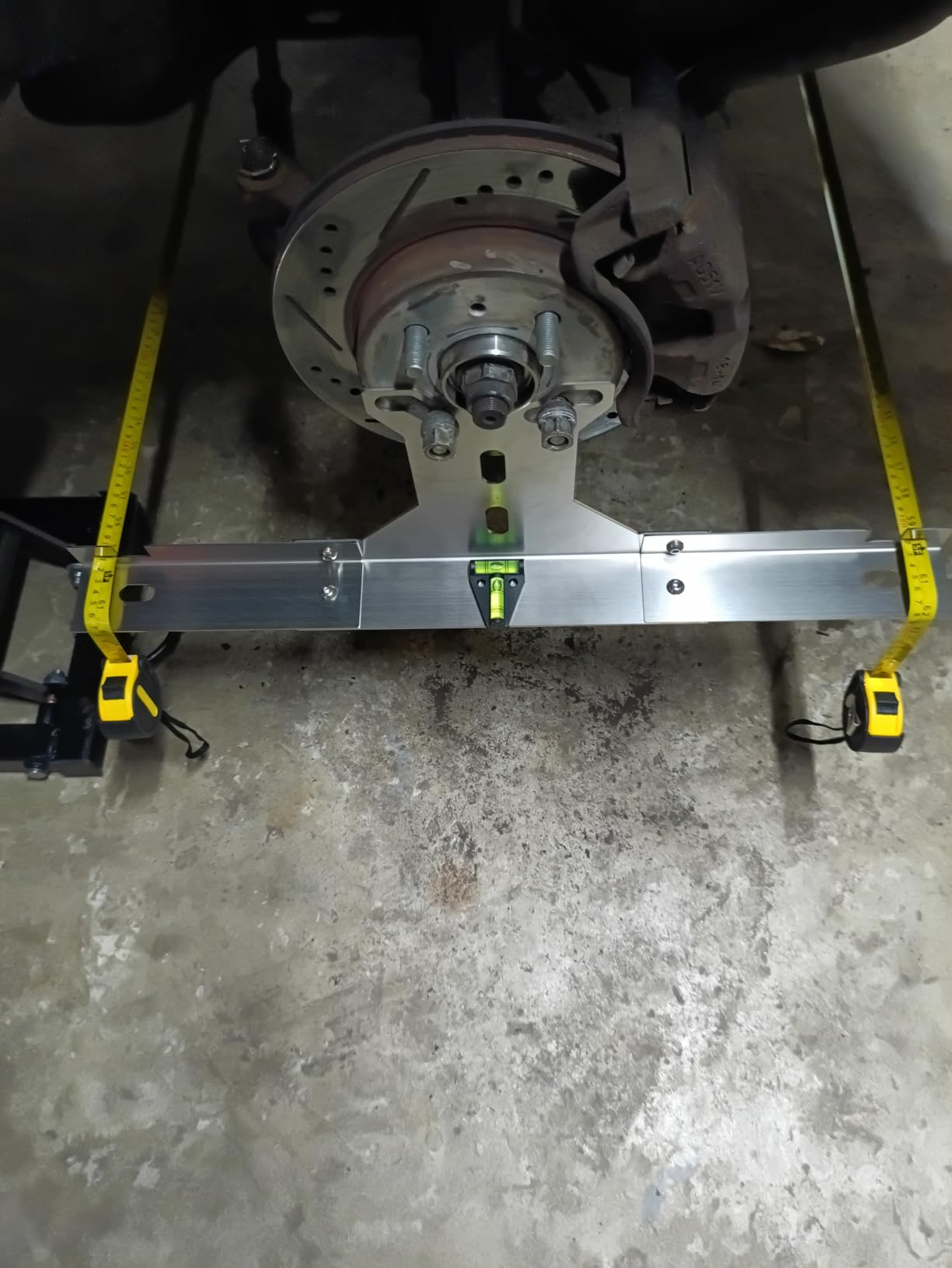 Wheel Alignment Tool for DIY Toe Adjustment, Stainless Steel Toe Alignment Plates Allow Quickly Operation, Easy Way to Check Toe in/Out, Fits Most Cars & Trucks customer photo 1