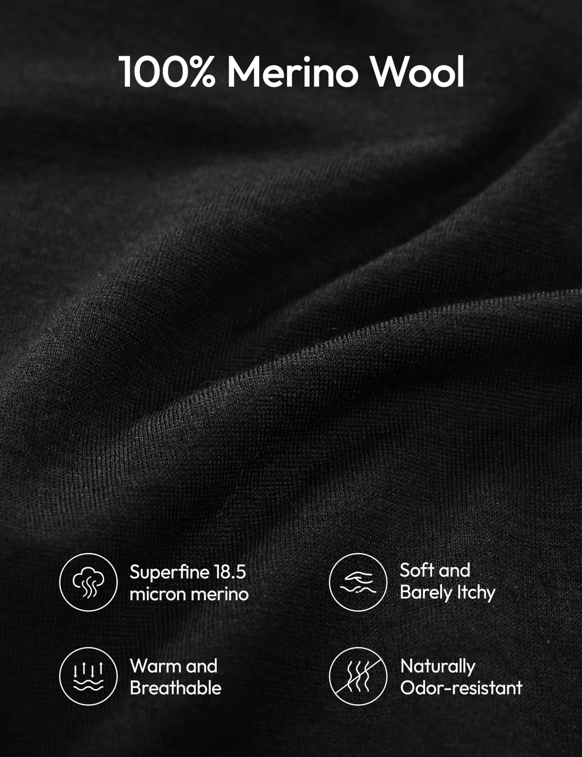 Innophra Womens 190 Merino Wool Base Layer Shirt - Hiking Outdoor Casual Long Sleeve Thermal Underwear Soft Breathable Tops customer photo 2