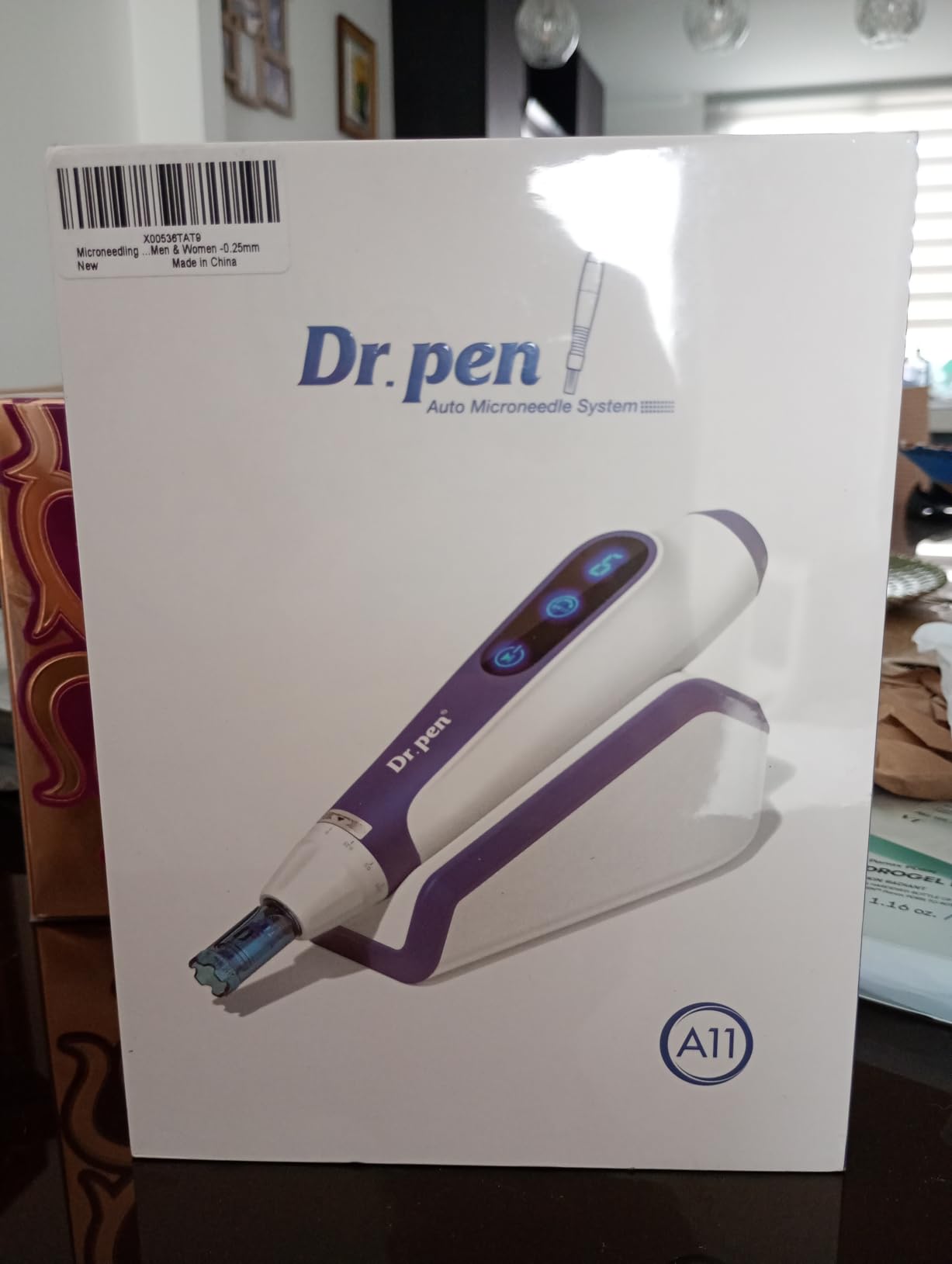 Dr pen A11 Microneedling Pen for Home Use | Microneedling Derma Roller Pen for Men and Women | 0.25mm customer photo 1