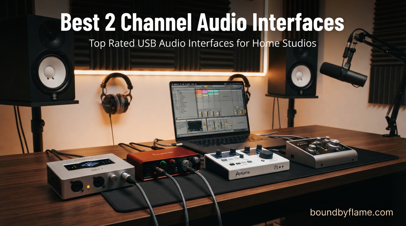 Best 2 Channel Audio Interfaces