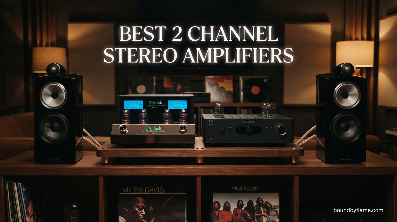 Best 2 Channel Stereo Amplifiers