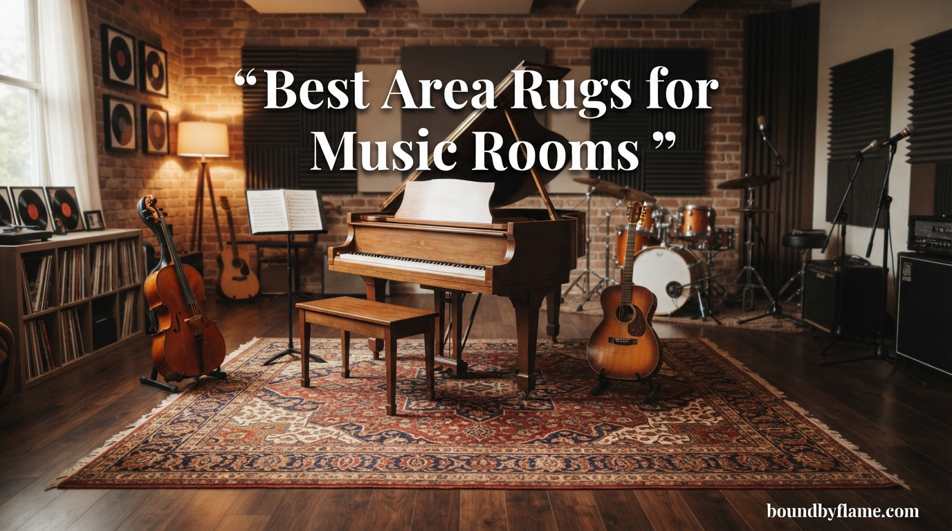 Best Area Rugs for Music Rooms