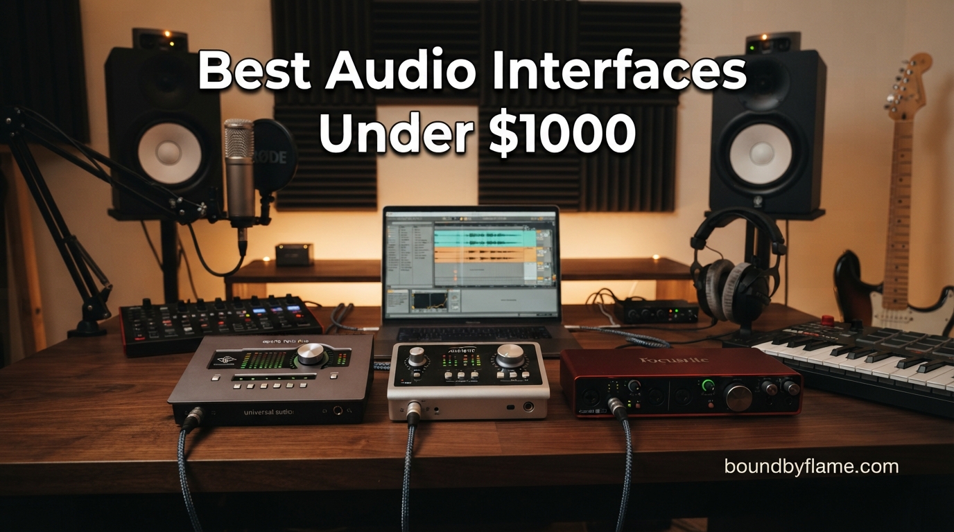 Best Audio Interfaces Under $1000