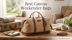 Best Canvas Weekender Bags
