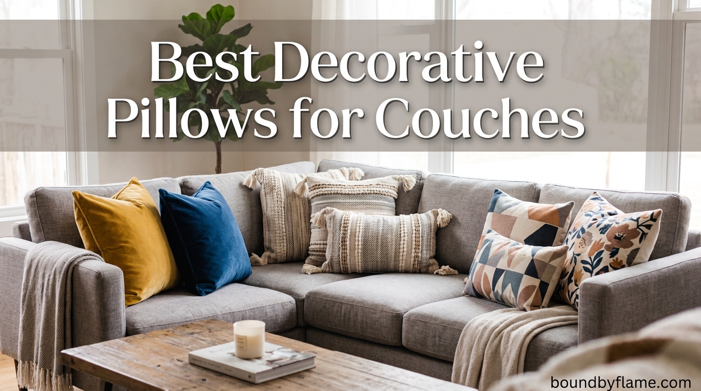 Best Decorative Pillow Sets for Couches