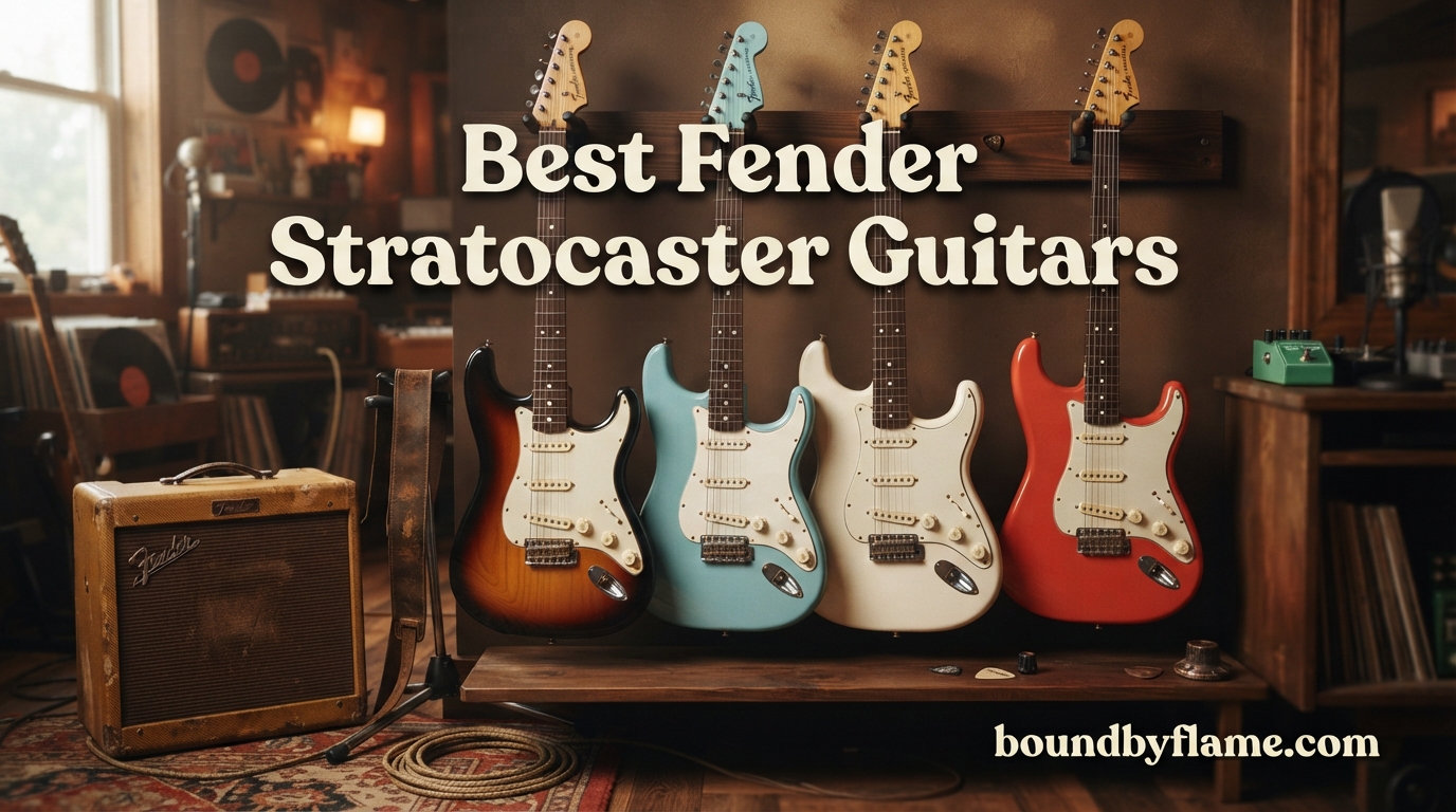 Best Fender Stratocaster Guitars