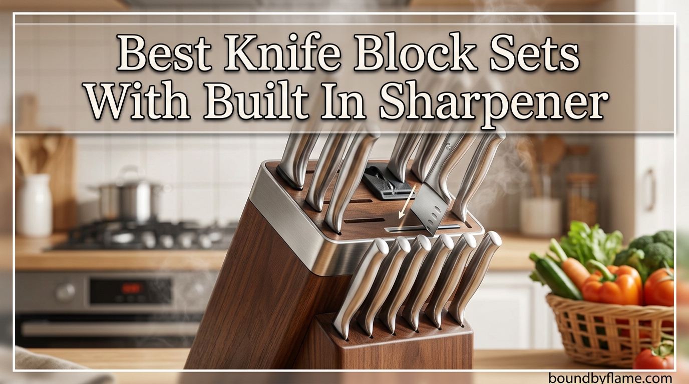 Best Knife Block Sets With Built In Sharpener