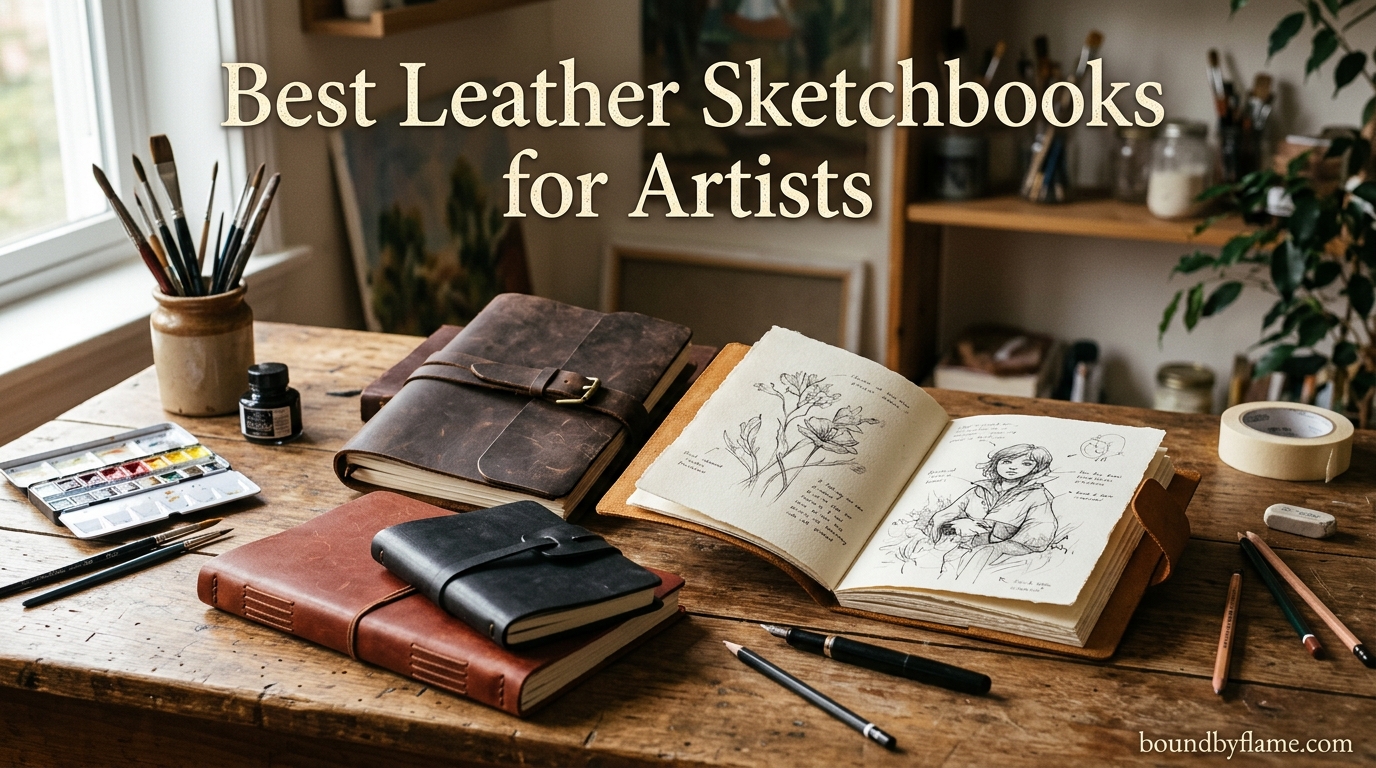 Best Leather Sketchbooks for Artists