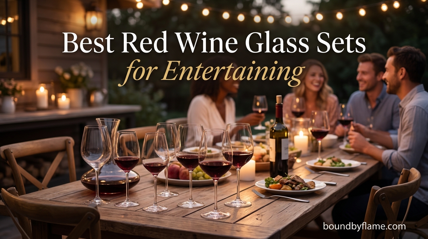 Best Red Wine Glass Sets for Entertaining